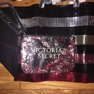 Victoria’s Secret Sequined Black Friday Tote