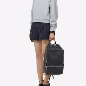 3.1 Phillip Lim Zip Around Black Leather Backpack