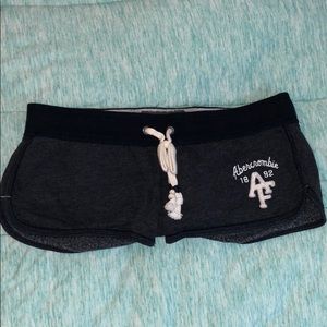 Abercrombie and Fitch sleep shorts
