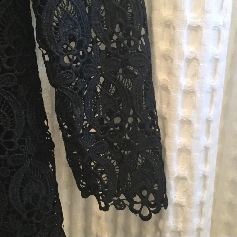NWOT Club Monaco black lace dress - Picture 2 of 6