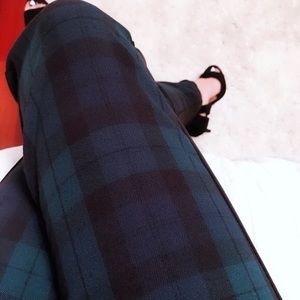 NWT philosophy plaid and black pants