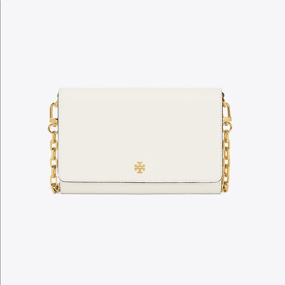 Tory Burch Robinson Chain Wallet Crossbody Bag