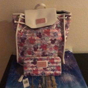 Mickey Mouse Boutique Backpack with Wallet