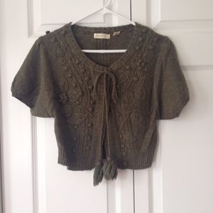 Anthropologie Sleeping on Snow Sweater S