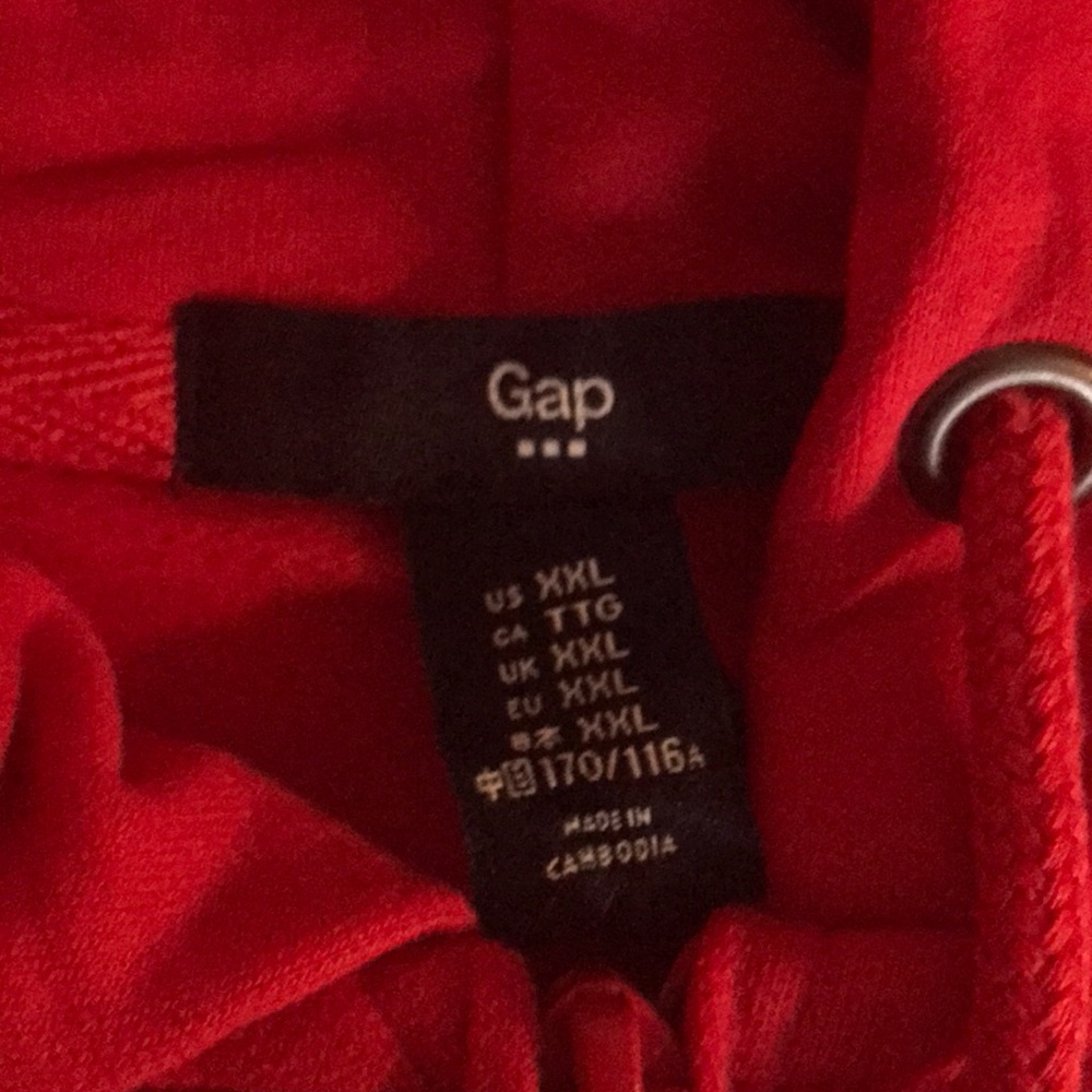 NWT Gap full zip hoodie - Picture 2 of 2