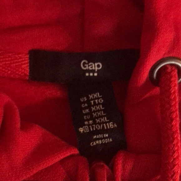 NWT Gap full zip hoodie - Picture 2 of 2