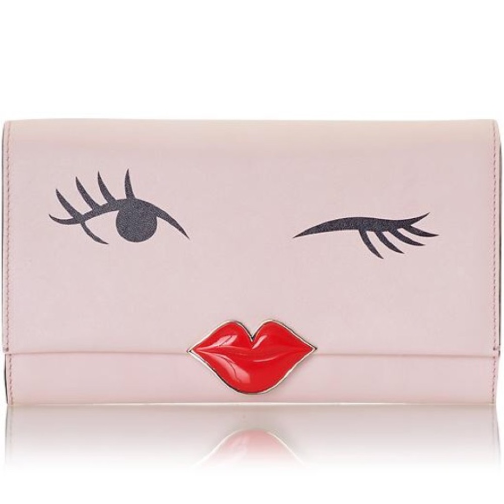 Limited edition Pink clutch- Kate spade
