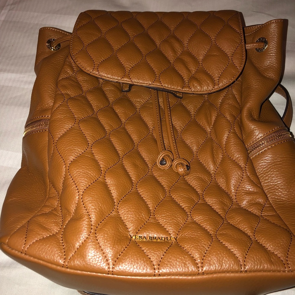 Vera Bradley Leather Backpack