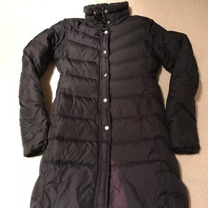 Gently used J. Crew down coat; Size XS