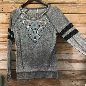 Long sleeve Vanity shirt, size small