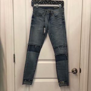 Blank NYC distressed capris