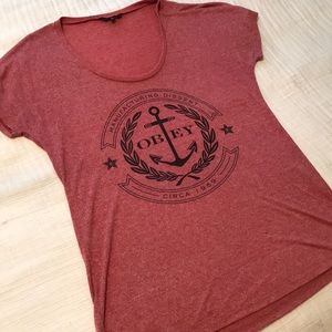 Obey graphic tee