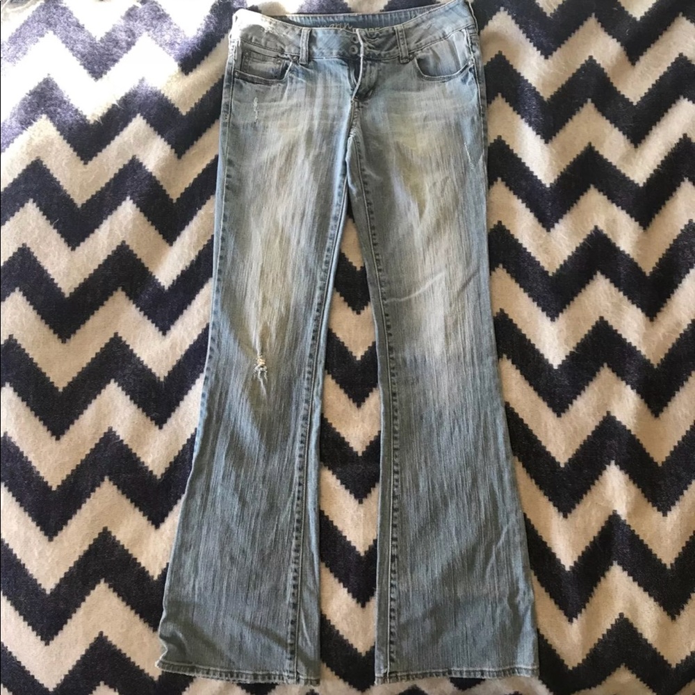 👉SOLD👈 Flared Bullhead jeans