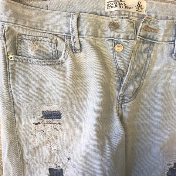 Abercrombie & Fitch Straight Boyfriend Jean - Picture 3 of 6