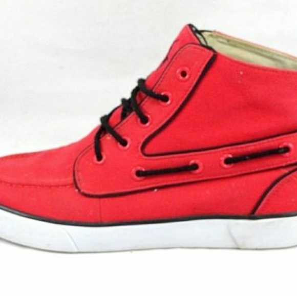 POLO Ralph Lauren Lander Chukka Canvas Shoe Sz 8D main image 5