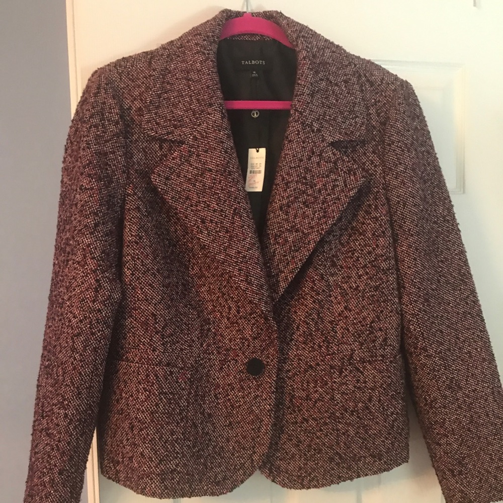 NWT Talbot's Dress Tweed Jacket