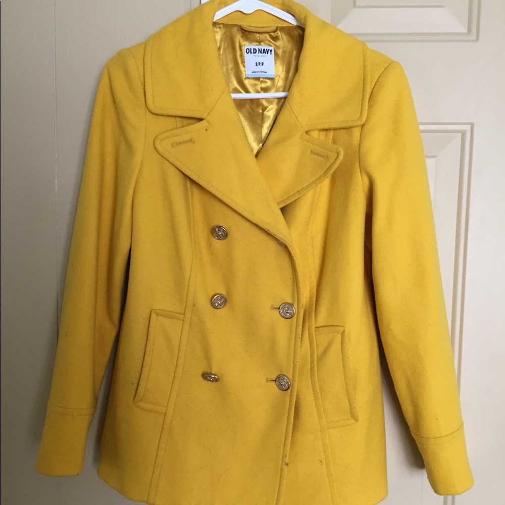Yellow Peacoat