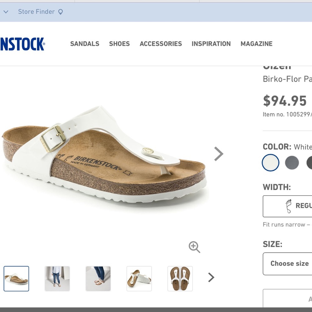 NEW IN BOX: BIRKENSTOCKS