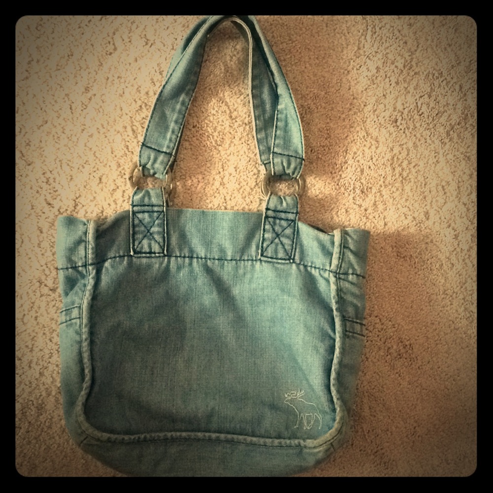 Abercrombie vintage jean tote