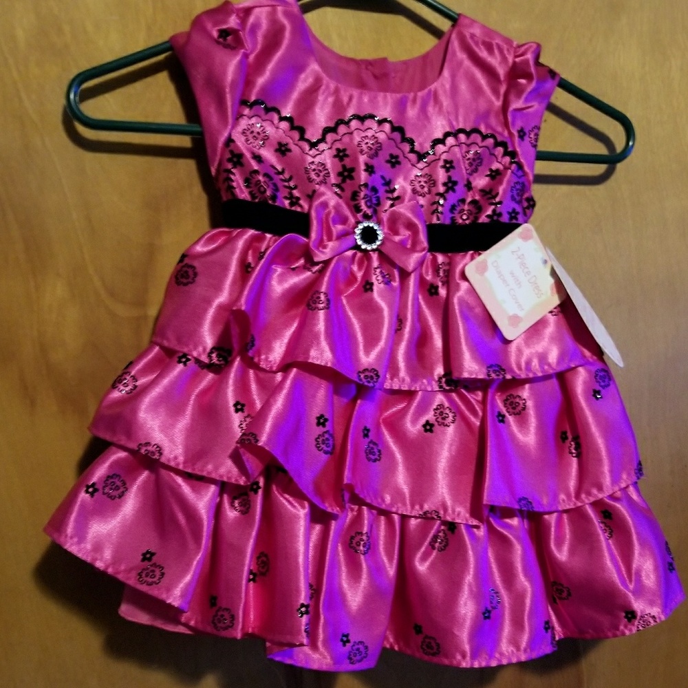NEW 18mo. Fuchsia Party Dress