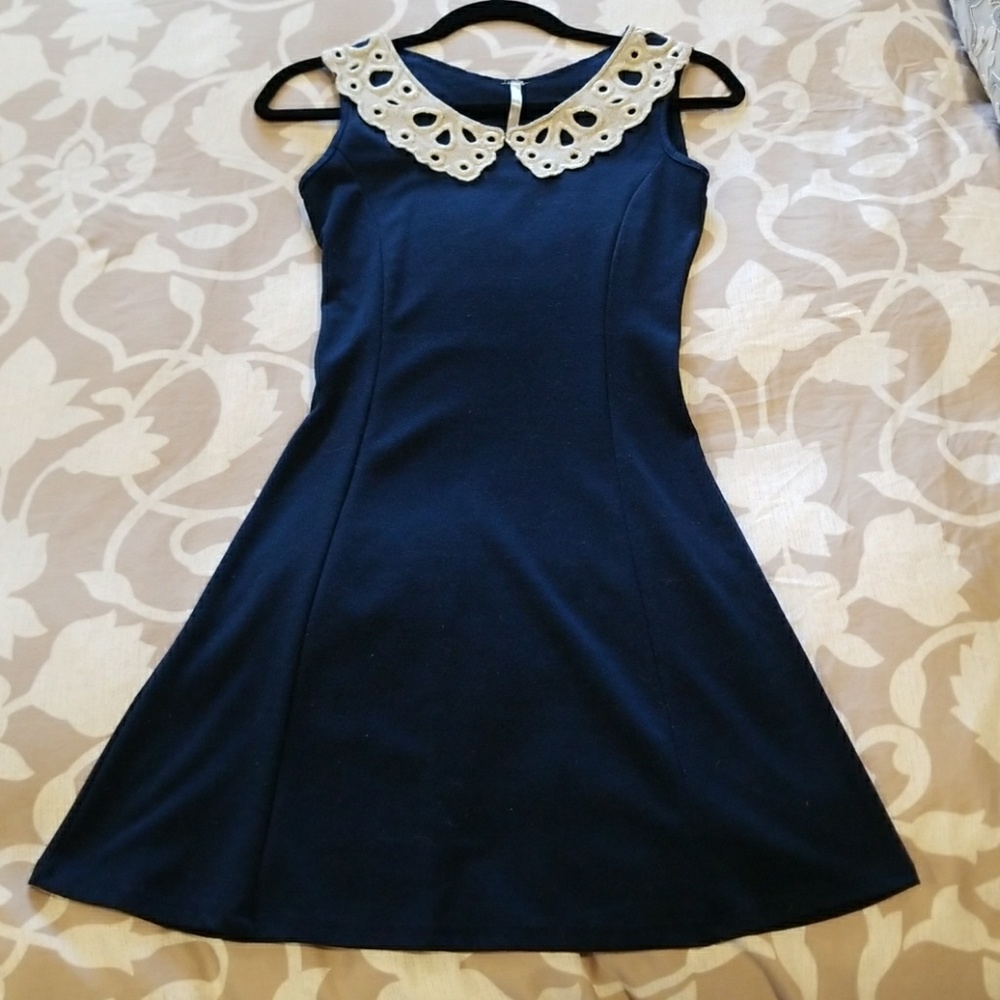 Blue dress