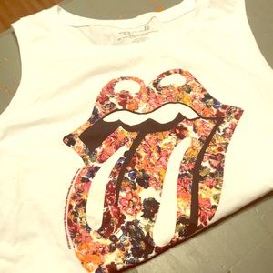 Women’s large print tank