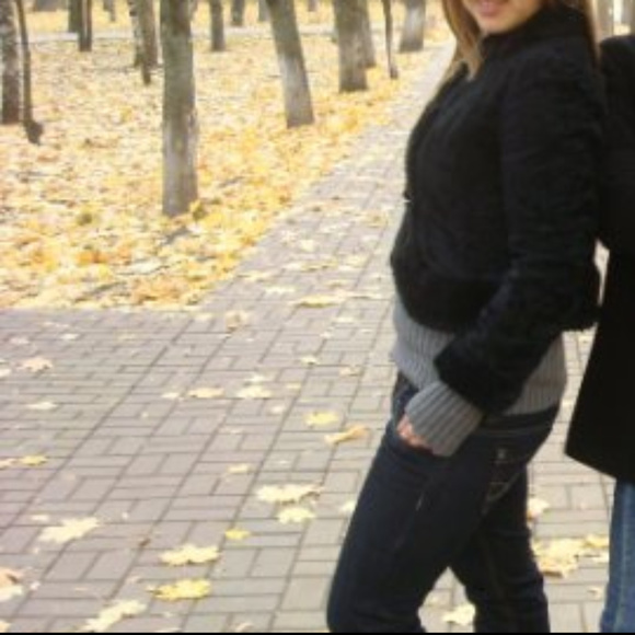 SOLD Faux Fur Bijou by Heinz Oestergaard coat - Picture 2 of 8