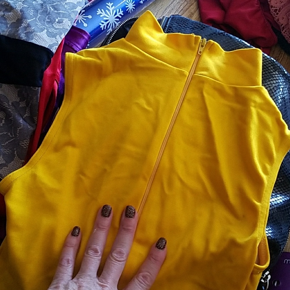 Vintage mock turtleneck bodysuit