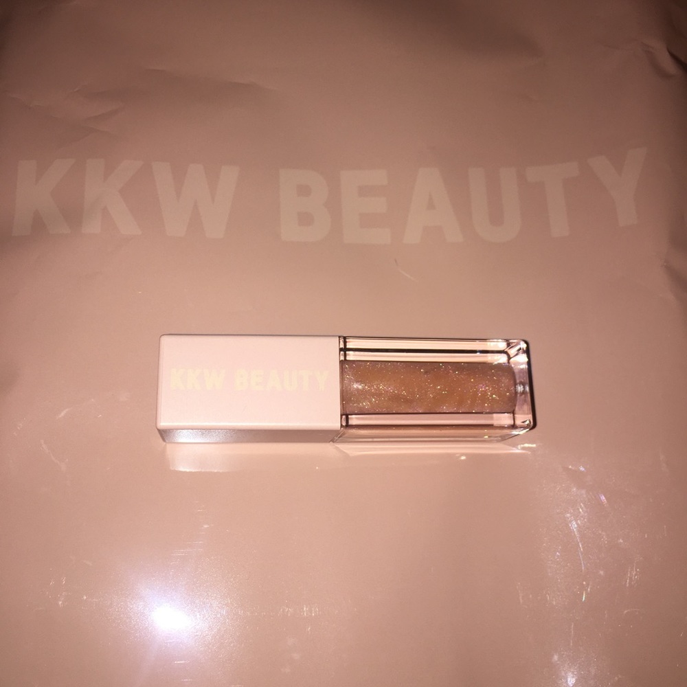KKW Rose Gold lip gloss