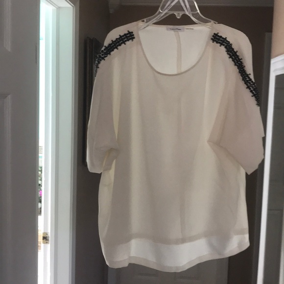 calvin klein dressy tops