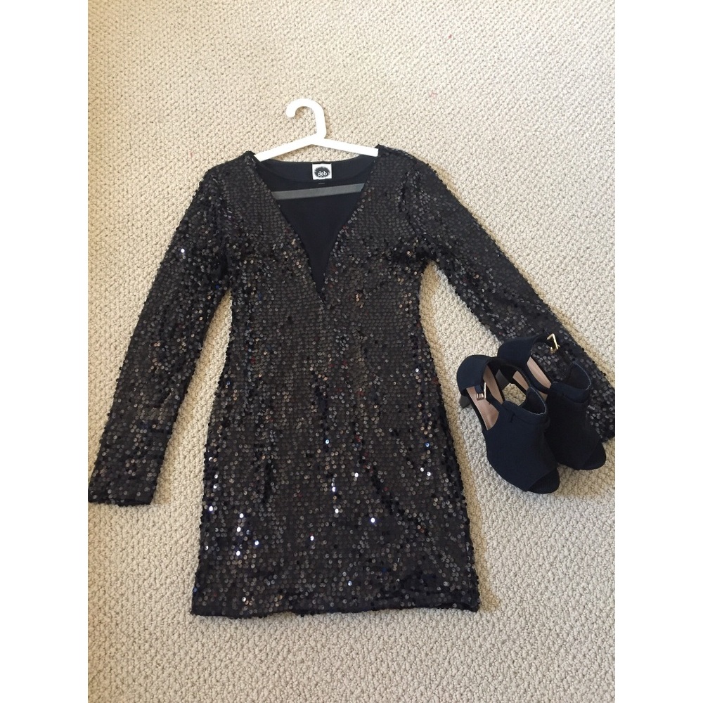 Deb sequined dress