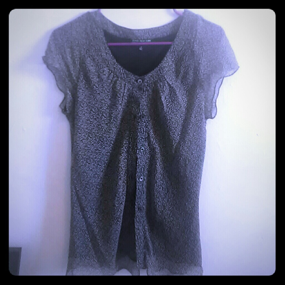 Jones New York Print Blouse