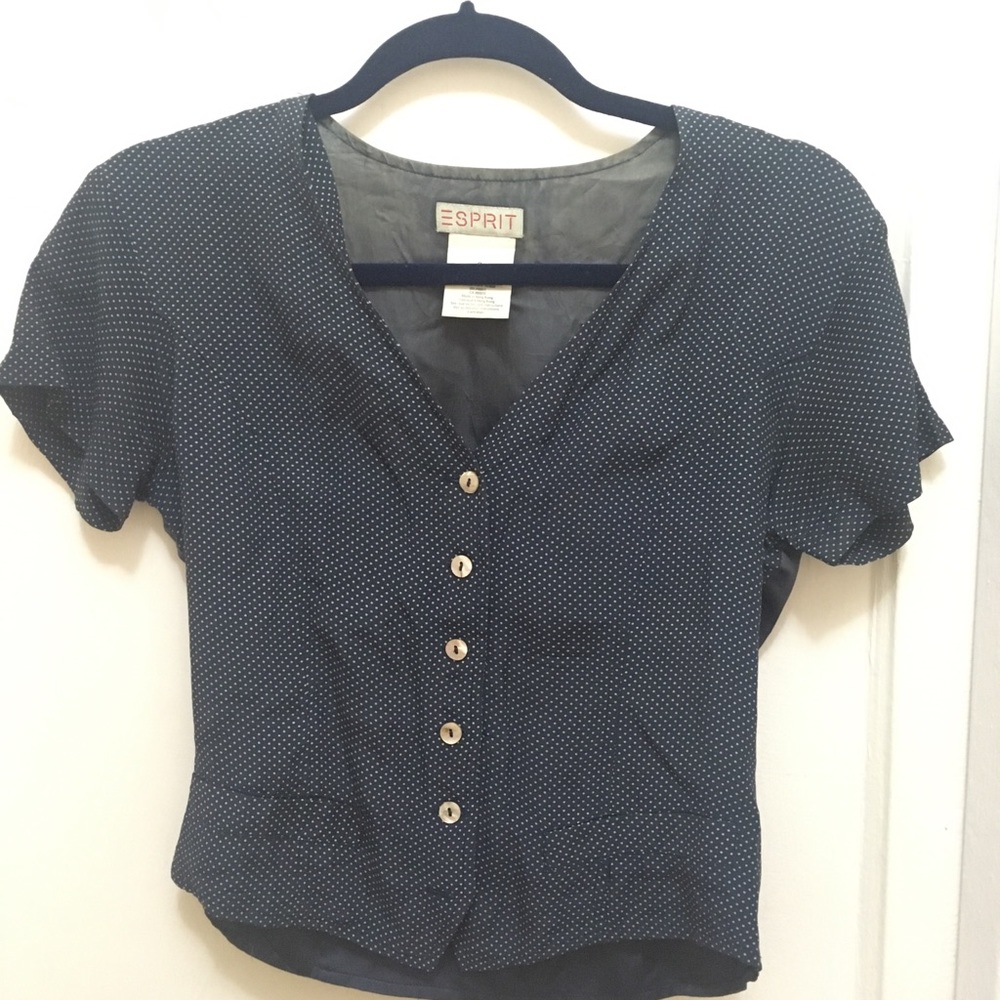 Vintage Esprit Blouse - small