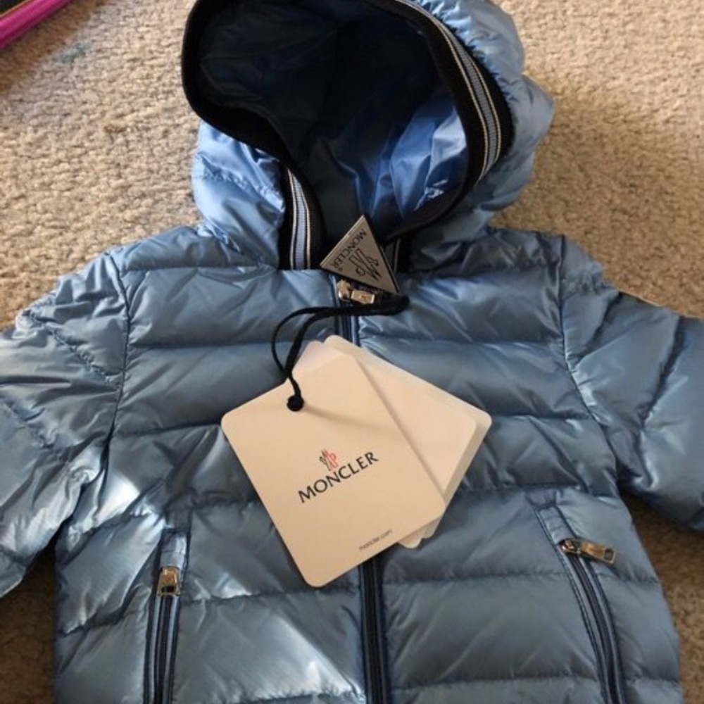 2 moncler baby jackets size 12 months