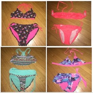 Girls Bathing Suit Bundle