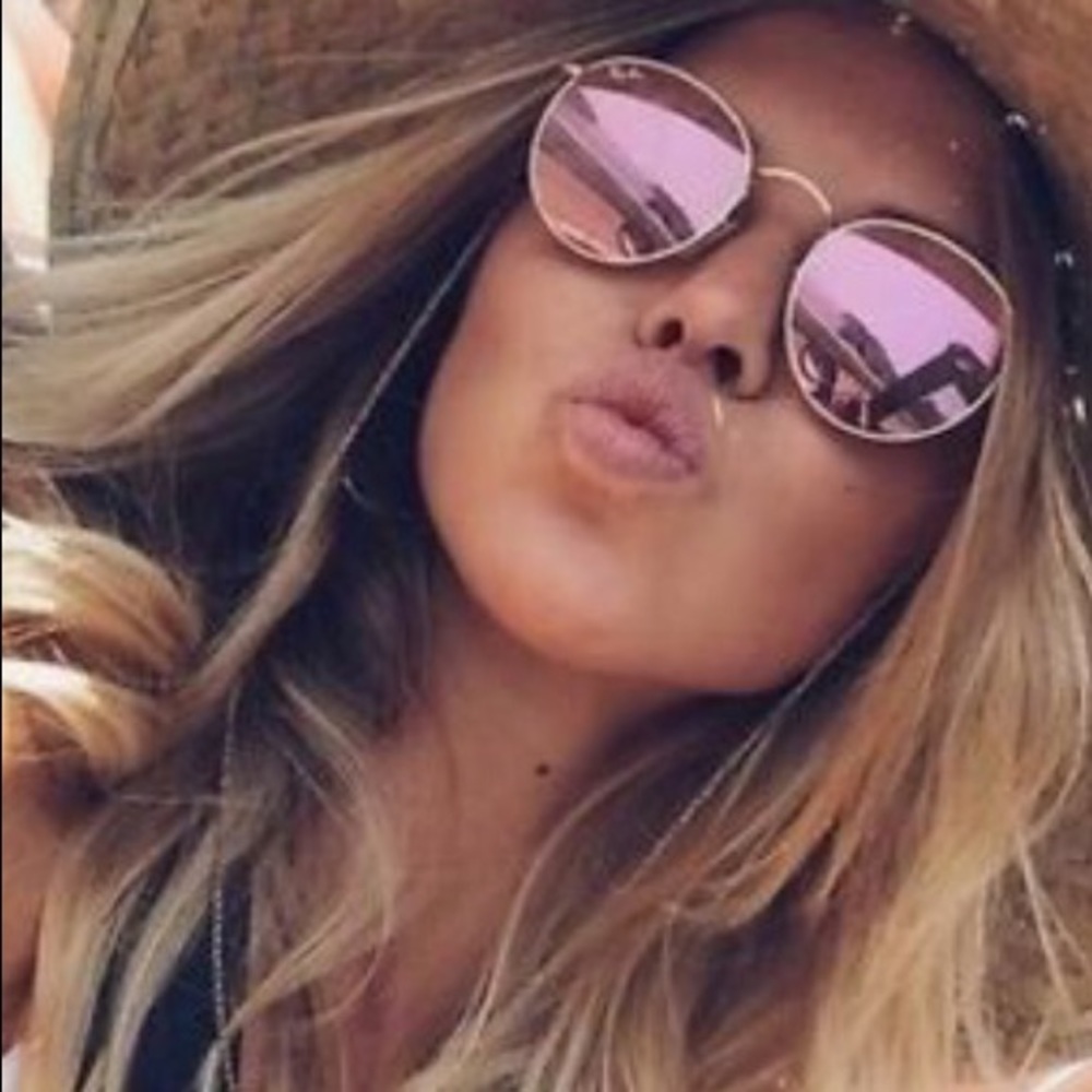 Rayban Round Metal Sunglasses