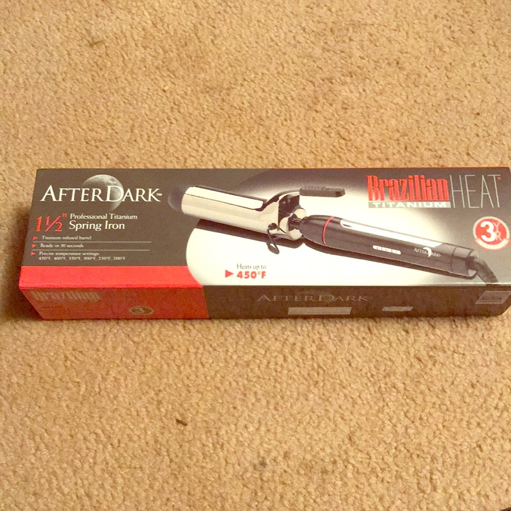 Brazilian Heat 1 1/2” Professional Curling Iron