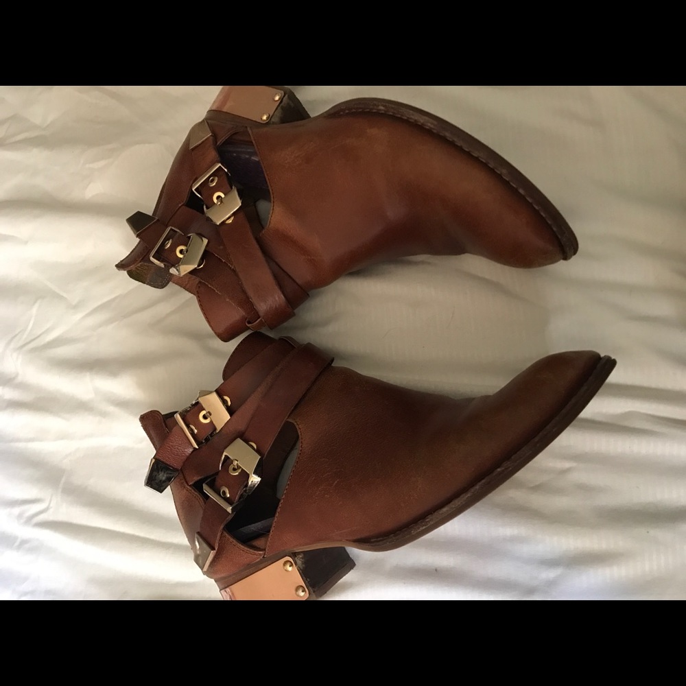 Jeffrey Campbell Brown Booties