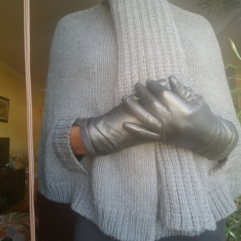 Banana republic gray wool shawl