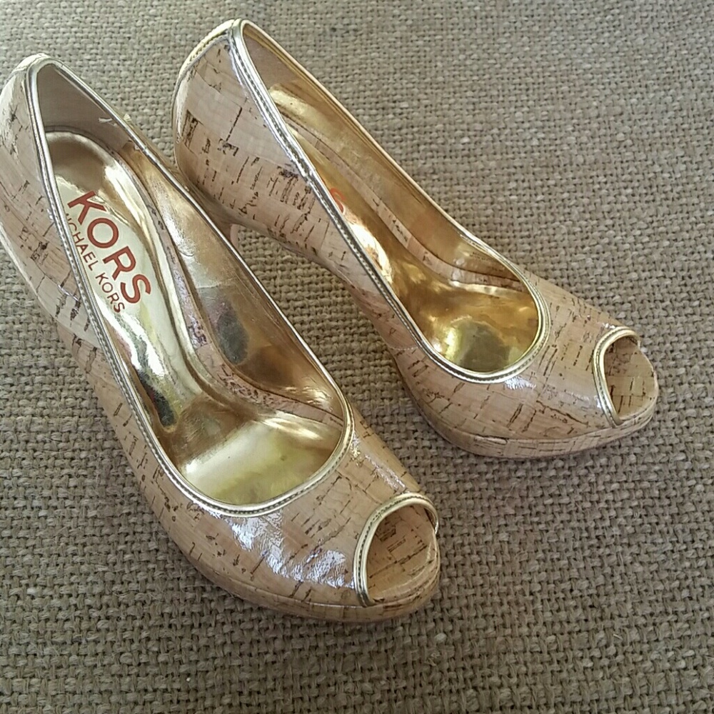 Michael Kors  open toe  heels - Picture 7 of 8