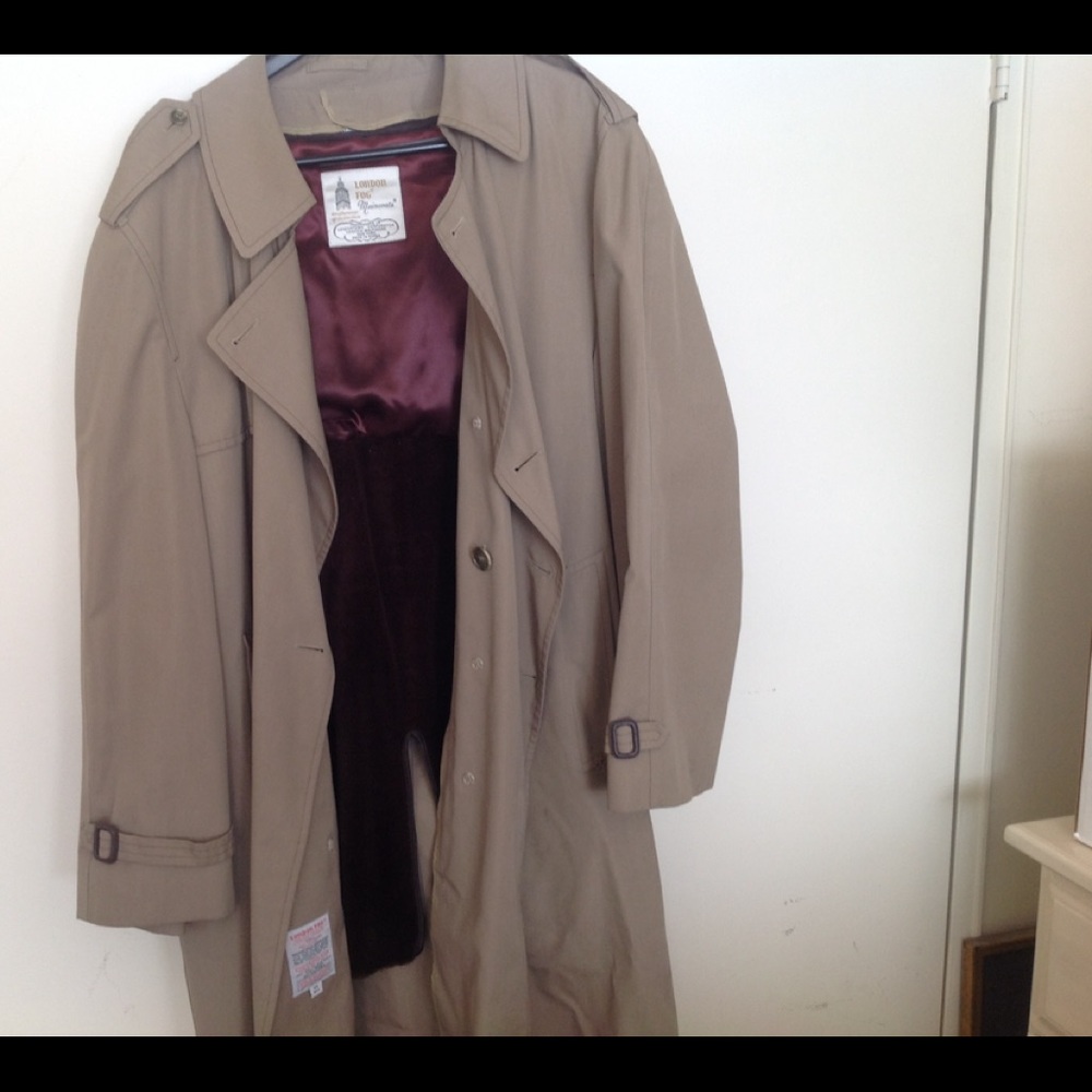 London Fog Trench Coat
