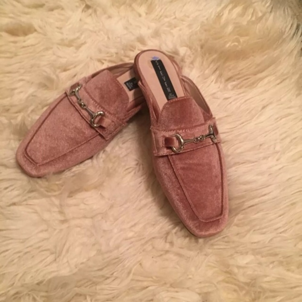 Pink Steve Madden slip ons