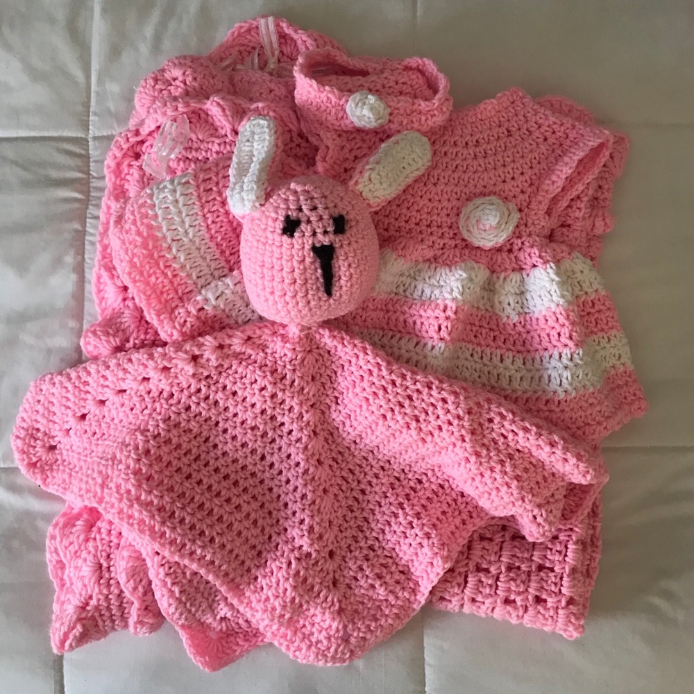 Handmade Baby Girl Gift Set