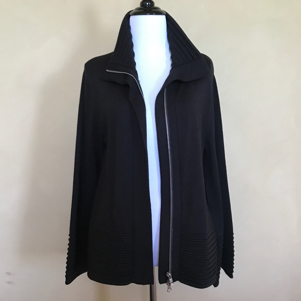 Cache Zip Up Sweater