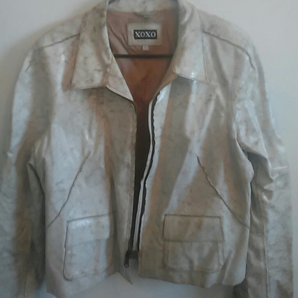 XOXO Genuine Leather Jacket