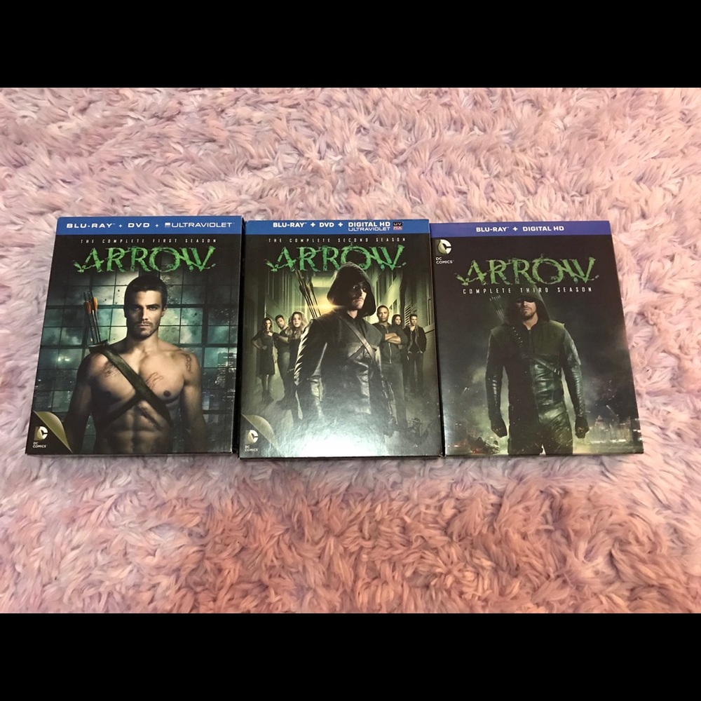 Arrow: Season 1, 2 & 3 on Blu-Ray Open