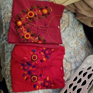 Antique shirts from Guatemala