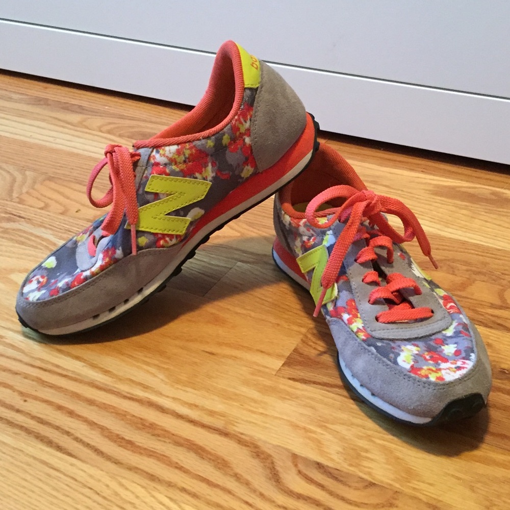 New Balance sneakers.