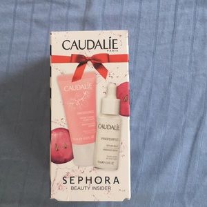 Caudalie vinoperfect serum& vinosource moisturizer