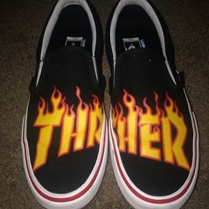 Thrasher x Vans Slip-On pro men's size 9.5 (U.S)